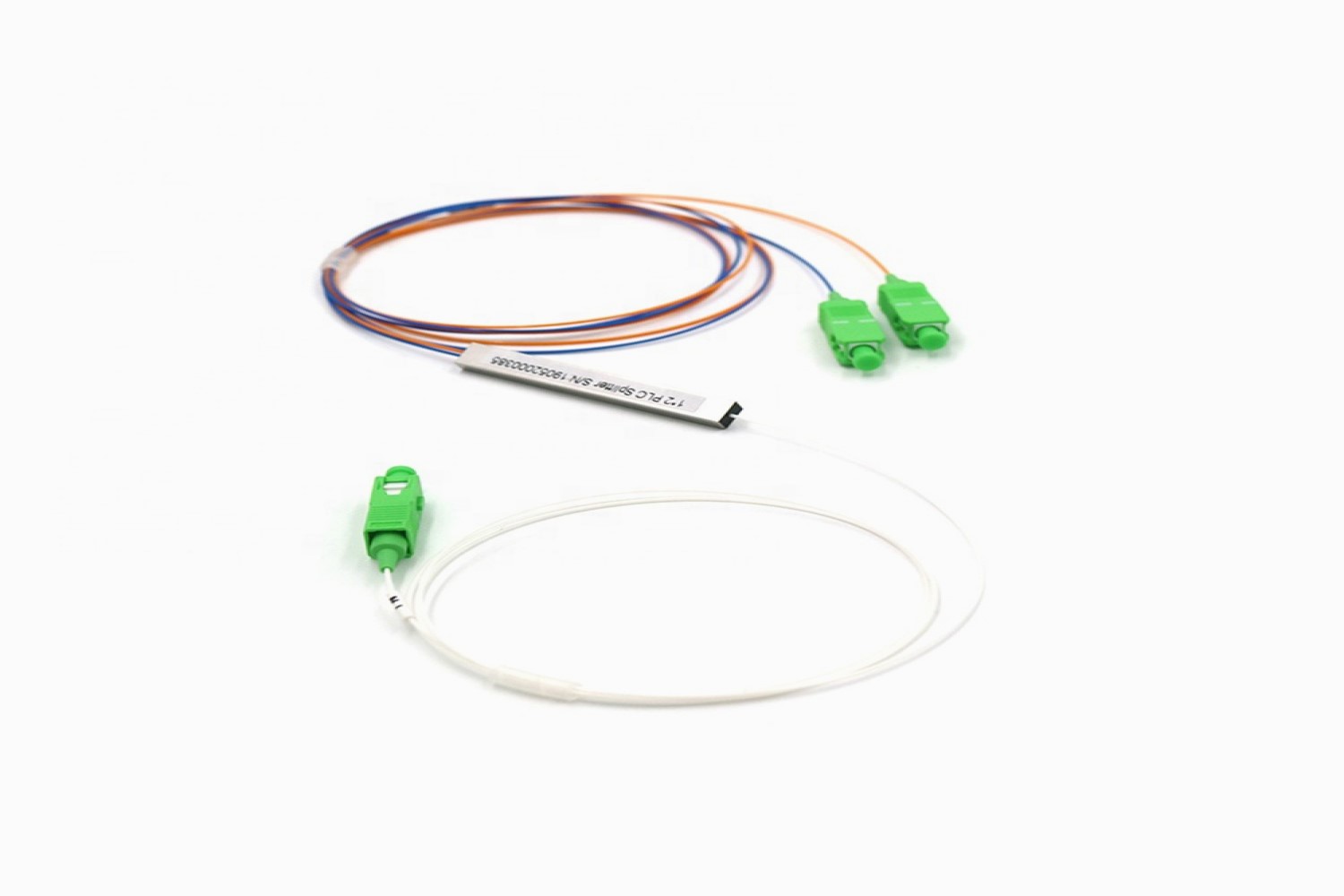 2Way FTTH Fiber Optic PLC Splitter