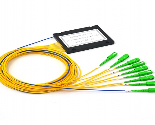 ftth 8 way fiber optical plc splitters