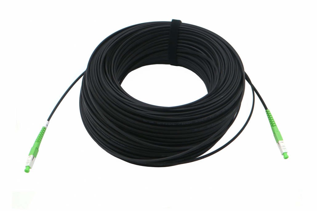 Indoor 1 core drop cable SC APC patch cords - Spring Optical