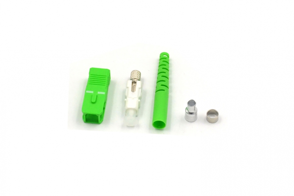SC/APC Fiber Optical Connector - Spring Optical