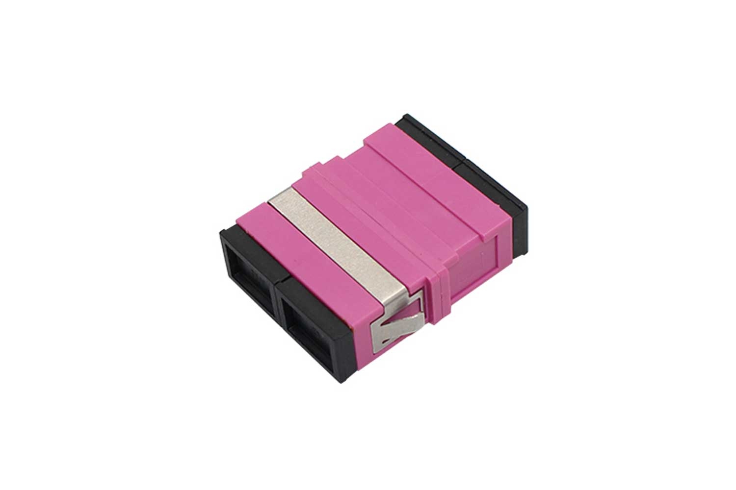 LC/APC SM Duplex Fiber Optic Adapter FTTH Flangeless Coupler - Spring ...