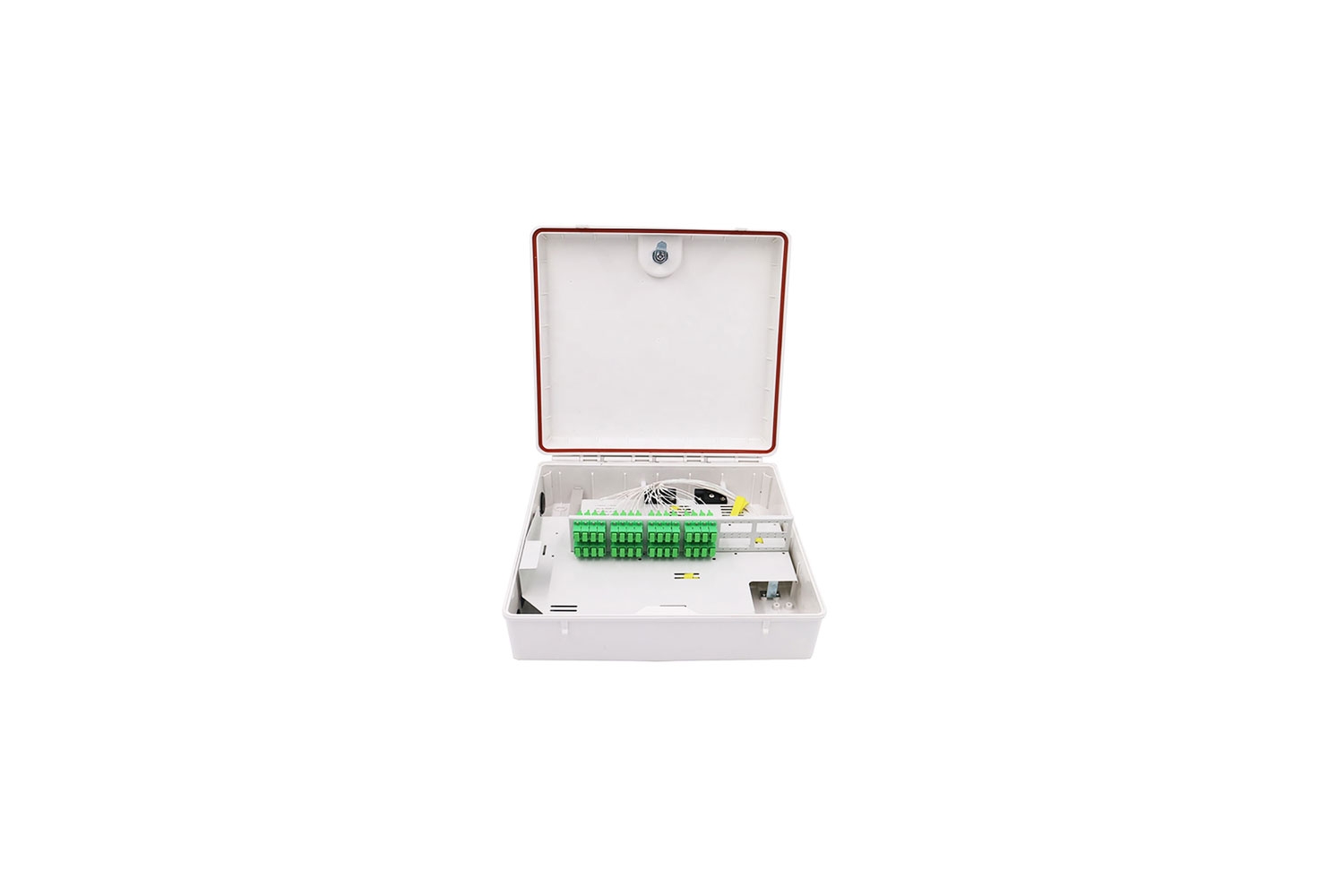 Funk Pto Box Indoor Faceplate 4 Core Optical Fiber Termination PTO Box – Spring Optical