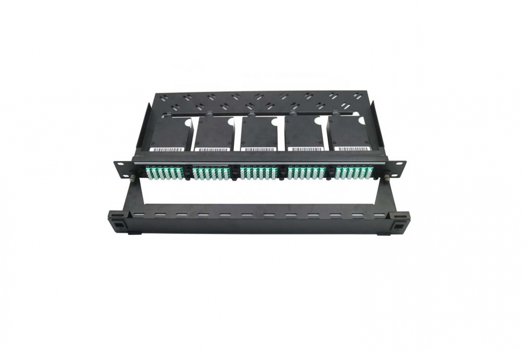 120 core MTP/MPO Fibre Optic Patch Panel - Spring Optical