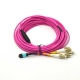 12Core Mpo Lc Om4 Pink 4.5mm Patch Cable 2