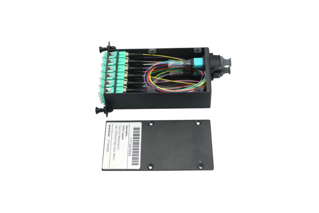 24 LC to 2 MTP/MPO 10G/40G Multimode MTP/MPO Cassette